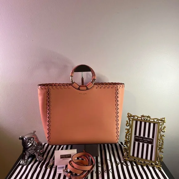 Henri Bendel Marquis Whipstitch Tote - Picture 1 of 15